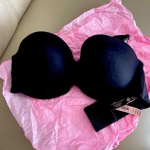 NWT Victoria’s Secret lined strapless 34 DDD/F75